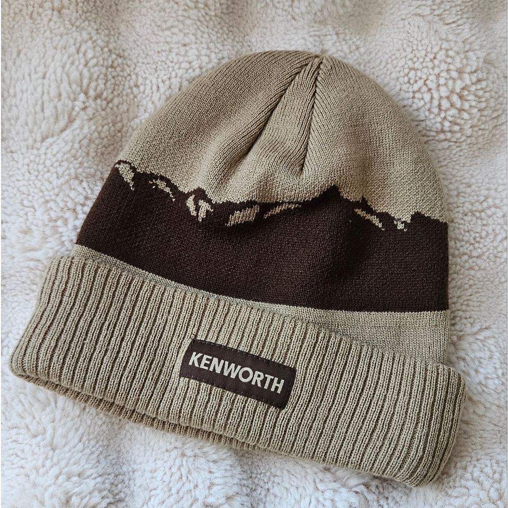 Kenworth knit mountain hat